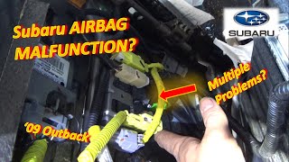 Subaru Airbag MALFUNCTION? (Occupant Detection System)