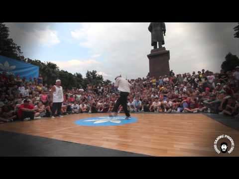 KOSTO vs INSIDE / FOOTWORK SEMIFINAL / YALTA SUMMER JAM 2014