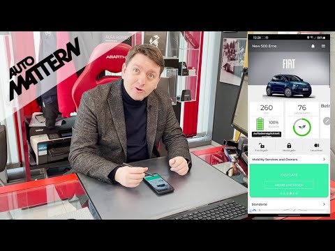 Fiat 500e | Nutzung der Fiat App inkl. Fernsteuerung 📱
