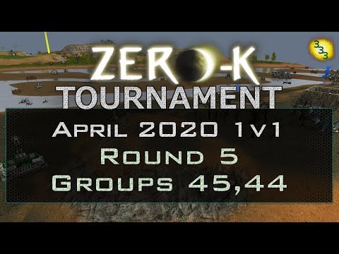 2020/04/25 1v1 Tournament - Swiss Round 5 - Zero-K
