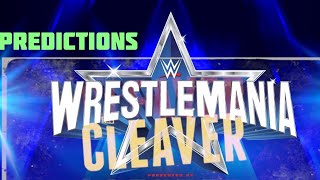 WWE Wrestlemania 38 Predictions