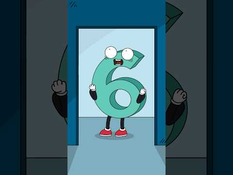 Why was 6 afraid of 7?… (animation meme) #shorts