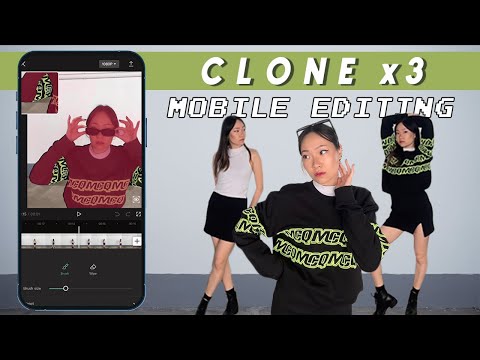 How To Clone Yourself 3 TIMES In A Video - Reels / Tiktok Free Mobile Editing Tutorial With Capcut