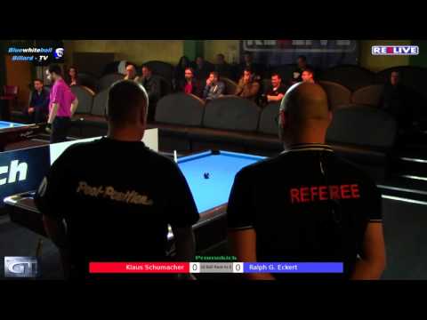 Ralph G. Eckert vs Klaus Schuhmacher - German Tour Finalrunden 2015/2016 powered by REELIVE