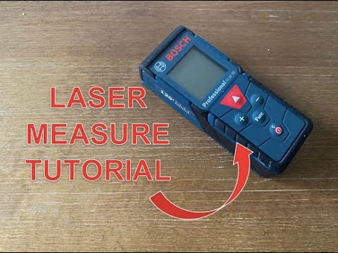 How to Use Bosch Laser Measures GLM Series | Blaze Professional | Review of Electronic Tape Measure