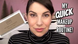 ULTIMATE QUICK MAKEUP PALETTE &amp; Current Routine!