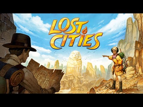 Lost Cities Card Game by Reiner Knizia