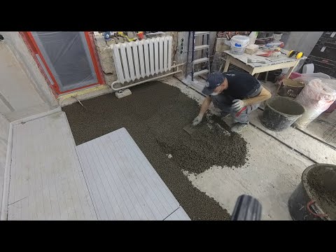 , title : 'Как сделать легкую цементную стяжку  в старом доме. ПЕРЕДЕЛКА ХРУЩЕВКИ ОТ А до Я  #12'