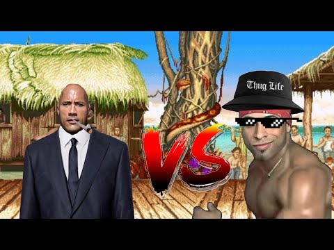 Ricardo Milos Vs The Rock (status)