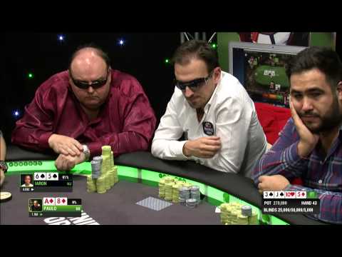 E02/06. Unibet Open London 2014 Final table.