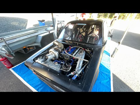 Thumbnail for Finnkone Finals at Motopark - Thursday & Friday / Harris Weldworks Pro Street BMW E32 V8 Turbo by BMW E32