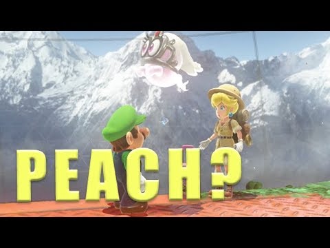 Wooded Kingdom where is the Peach location - Super Mario Odyssey