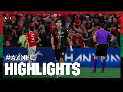 AZ Alkmaar Zaanstreek 5-1 NEC Eendracht Combinatie...