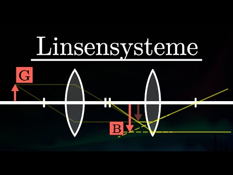 Lens systems - image construction & ray path (Physics)