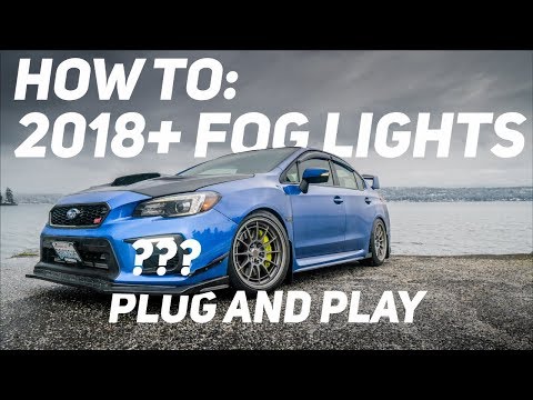 HOW-TO: 2018+ WRX STI FOG LIGHT CONVERSION KIT | PLUG AND PLAY! | PROLIGHTZ | DIODE DYNAMICS SS3