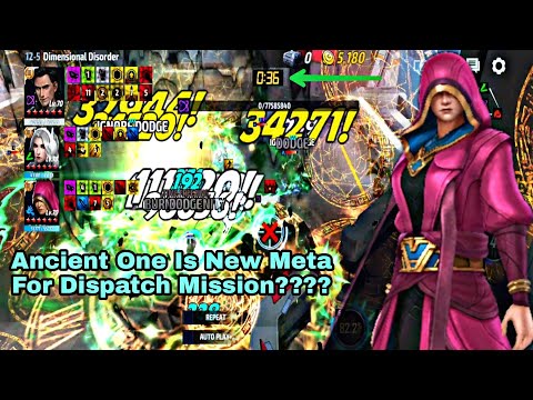 Ancient One Is New Meta For Dispatch Mission? - Marvel Future Fight