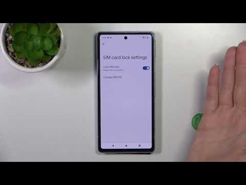 How to Remove SIM PIN from SIM Card on Google Pixel 7A?