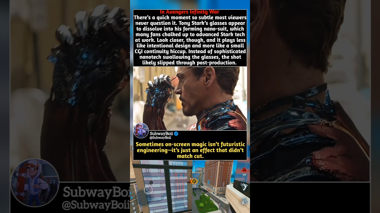 This Tiny Avengers: Infinity War Detail Isn’t Nanotech… It’s a CGI Slip!