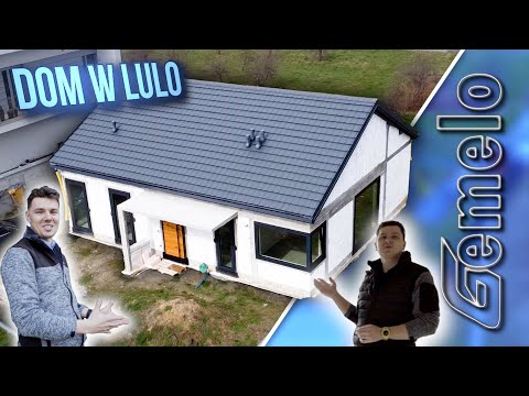 Dom w Lulo - okna aluminiowe i drzwi drewniane