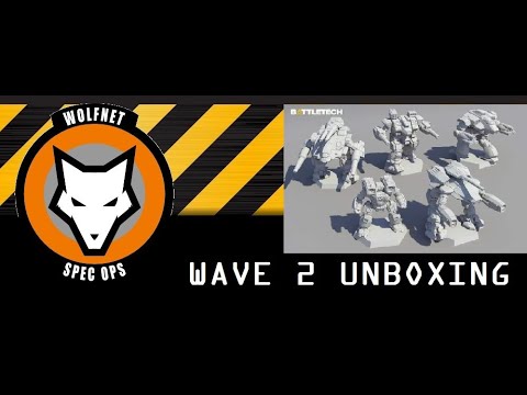 BattleTech Clan Invasion Kickstarter Wave 2 Unboxing with Gideon