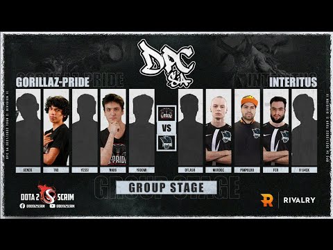 Gorillaz-Pride vs Interitus - DPC SA 2021/22 Tour 2: Division II - Group Stage - B03