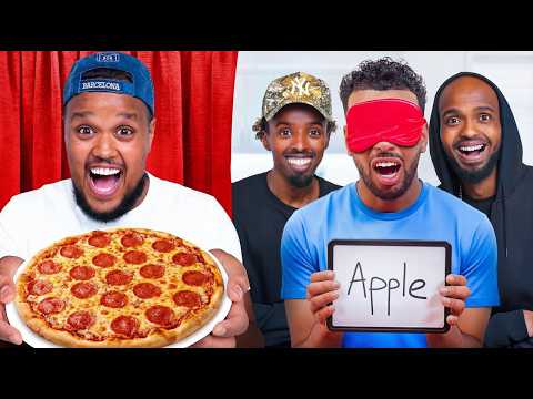 GUESS THE FOOD CHALLENGE (FT AJ & NIKO)