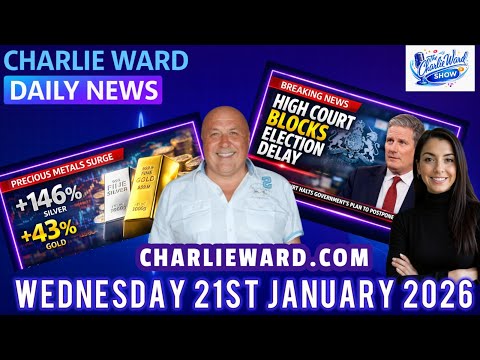 CHARLIE WARD DAILY NEWS WITH CHARLIE WARD & DREW DEMI 21ST JANUARY 2026 #breakingnews #daily
