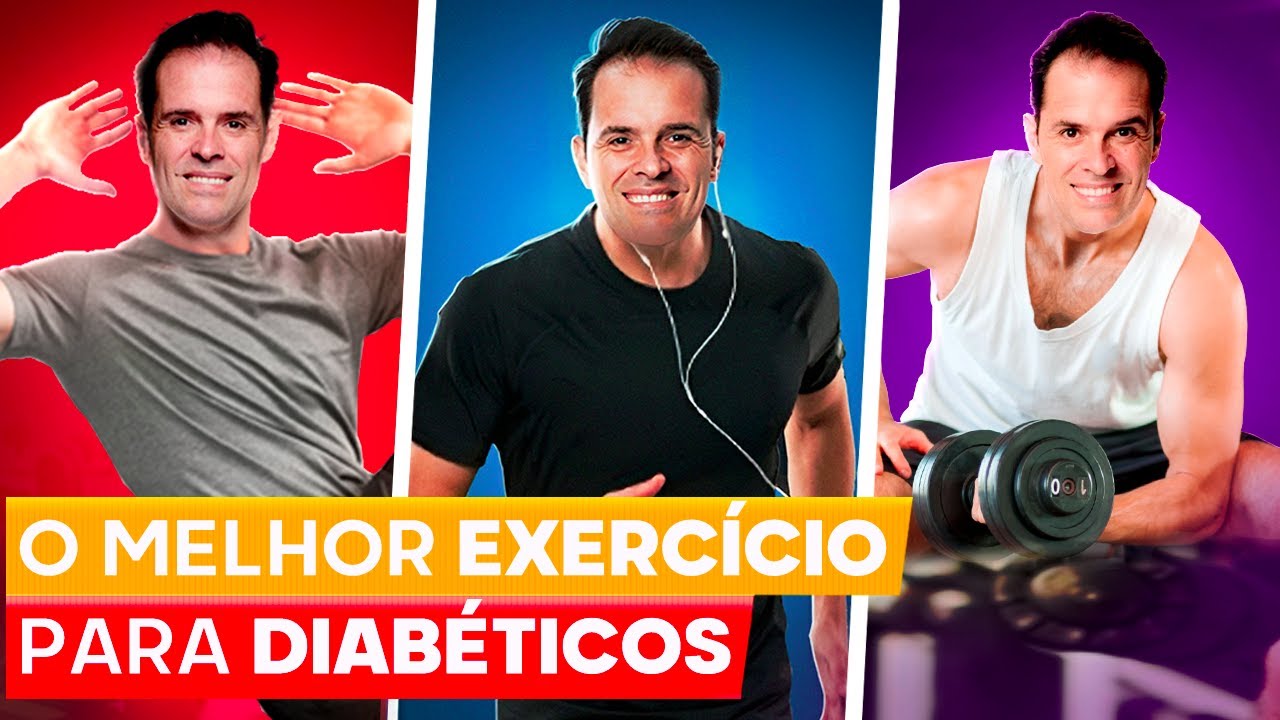 O MELHOR EXERCÍCIO FÍSICO PARA O DIABÉTICO (CAMINHADA, ACADEMIA, NATAÇÃO OU PILATES?)