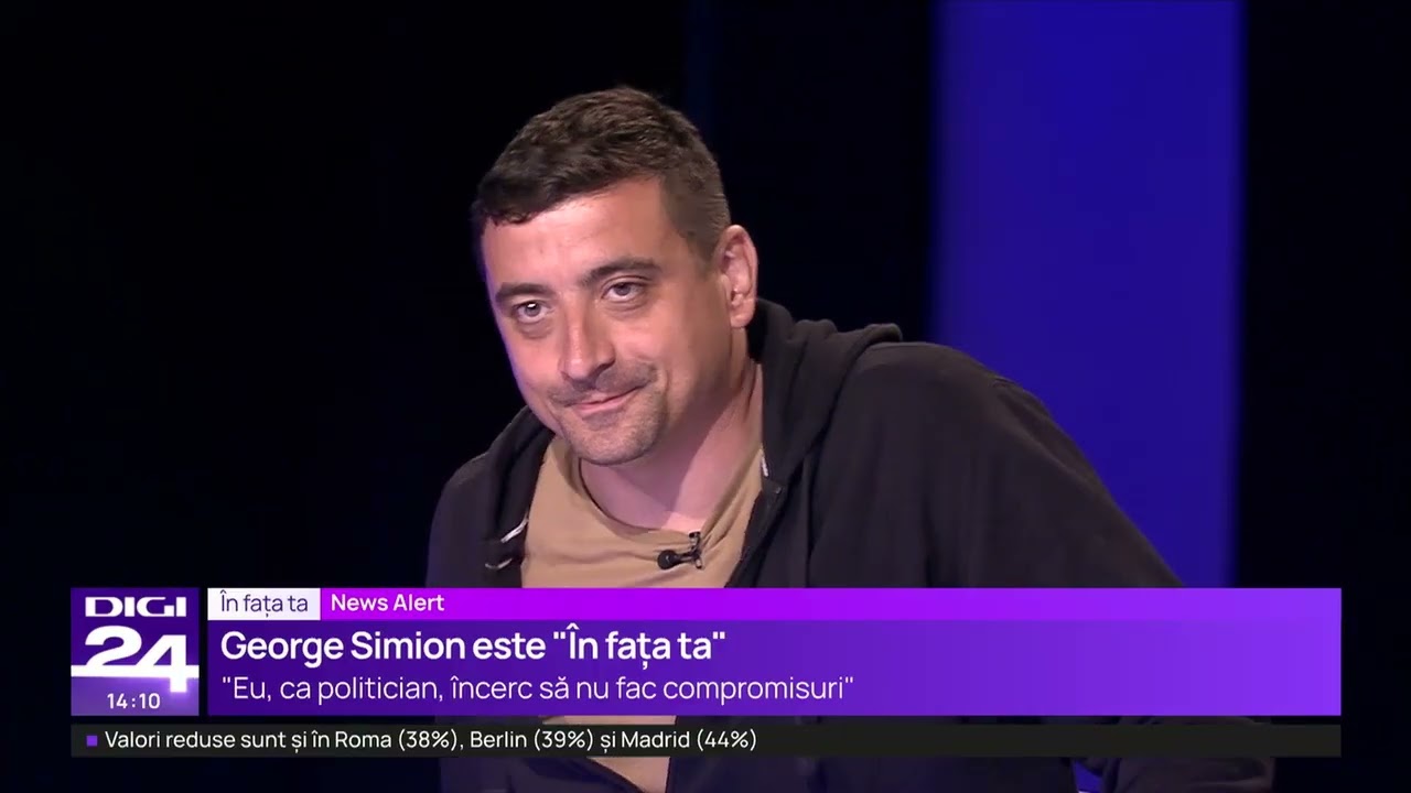 În fața ta cu George Simion: L-am luat pentru că ne aduce voturi, vreau să câștig niște alegeri