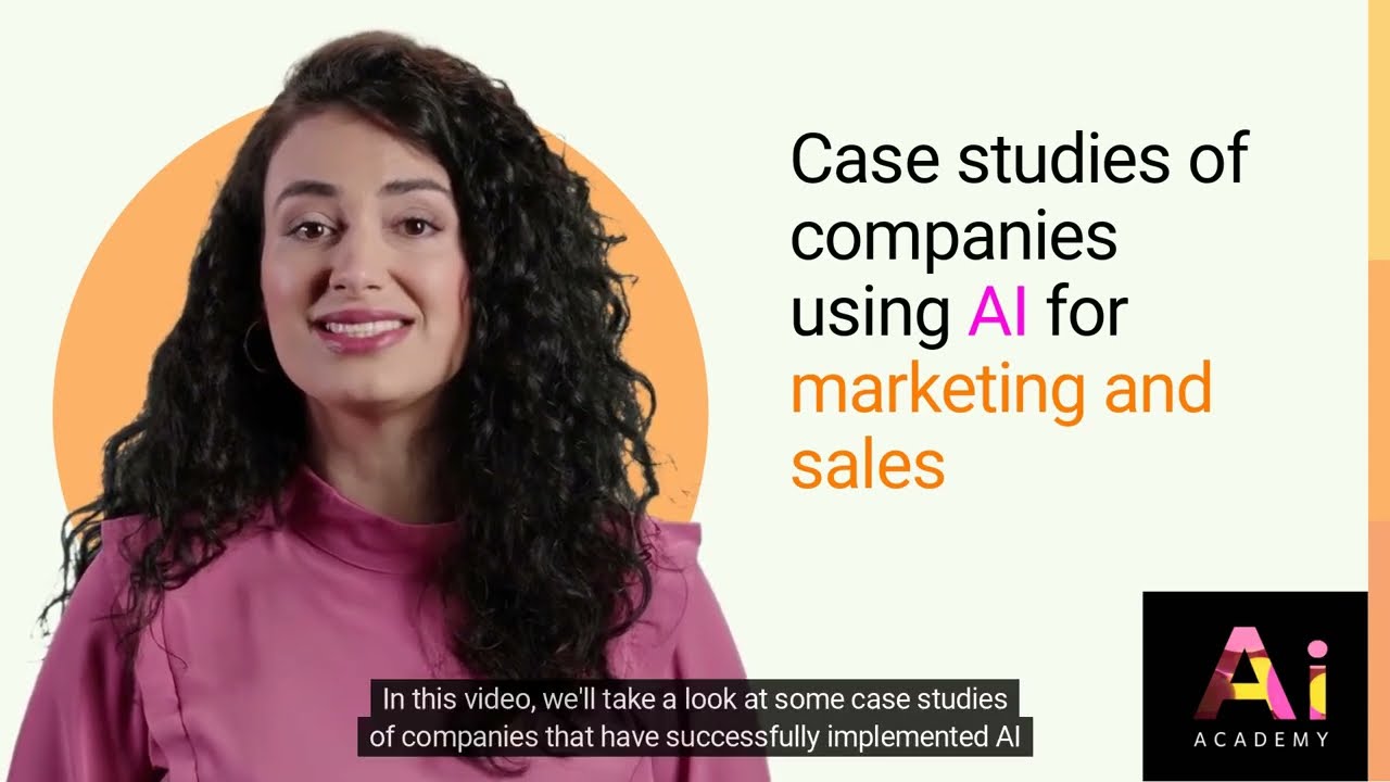 Case studies of companies using AI for marketing and sales