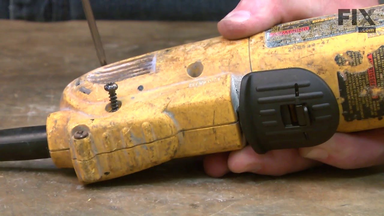 Replacing your DeWALT Electric Drill Cord Protector