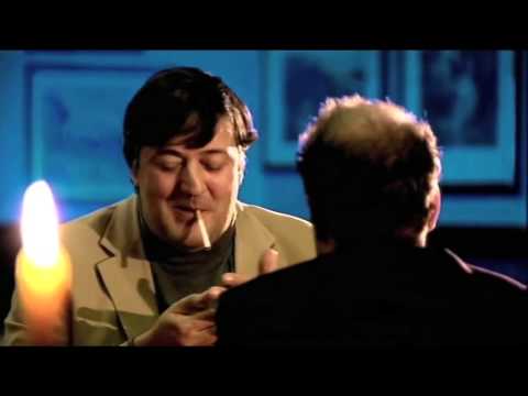 Stephen Fry amazed by Derren Brown card trick