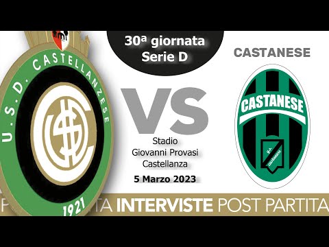 INTERVISTE  Castellanzese 2-1 Castanese - Serie D 22/23 - 30ª giornata /🎙Mister Achille Mazzoleni