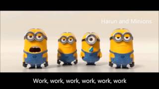 Minions singing work