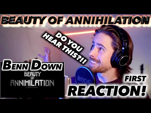 Benn Down - Beauty Of Annihilation FIRST REACTION! (livestream part 9)