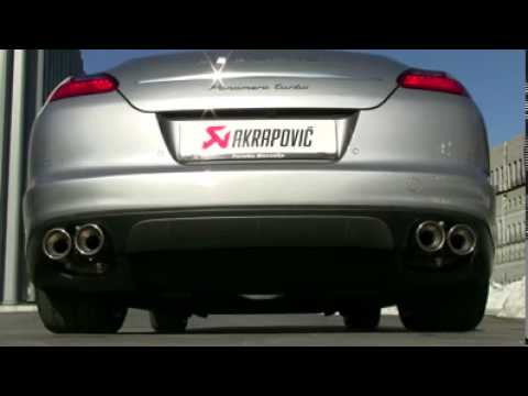 Akrapovic Porsche 970 Panamera Turbo Auspuffsystem ©AKRAPOVIČ d.d. 2012