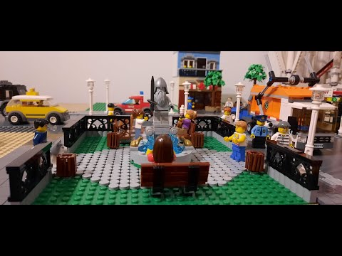 Bau einer Lego Stadt (Teil 18), Der Stadtpark Teil 2