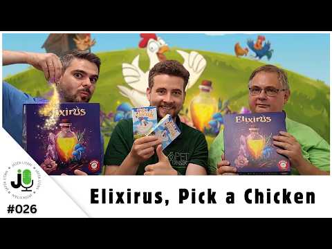 JátékUtán #026 - Elixirus, Pick a Chicken | Elixírt kevertünk a beteg csirkéknek - JátékUtán