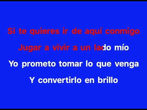 Antes que al mio CLAXONS Ft.  Angeles Azules   KARAOKE COMPLETO