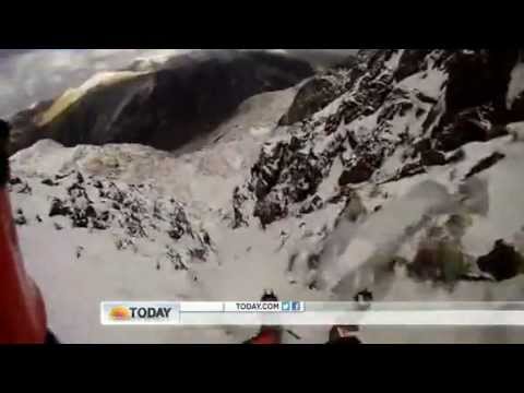 Caught on camera_ Ice climber's terrifying fall - Video on TODAY.com