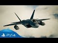 Ace Combat 7 | F-22A Raptor Aircraft Introduction Trailer | PS4