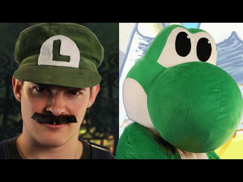 Luigi Vs Yoshi Rap Battle - RichAlvarez Rap Battles