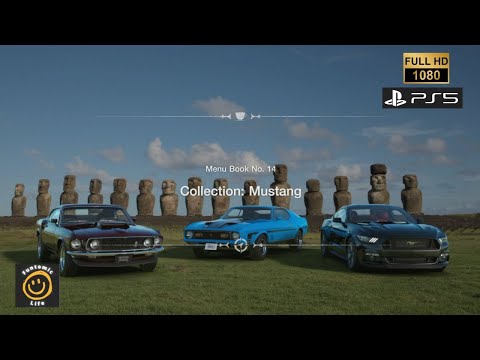 GT7 Menu Book 14 Collection Mustang | PS5 Gameplay | 1080P