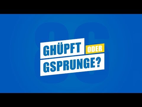 86TV | Ghüpft oder Gsprunge? | Charlie Pickel