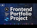 Front End Portfolio Website Tutorial Next Js Three Js Tailwind CSS