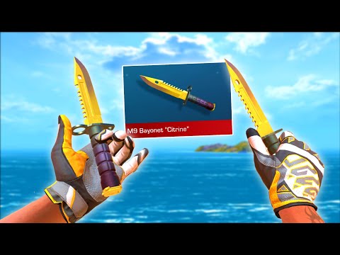 The NEW M9 Bayonet Citrine + Champion Gloves! 🔥💛 | STANDOFF 2 0.37.0 Update