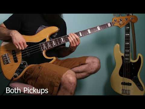 Fender Jazz Bass 1975 vs. 1972