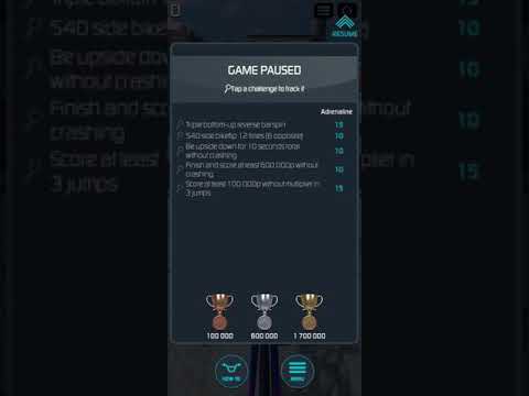 Triple Bottom-up Reverse Barspin - Devil's Leap - Touch Grind BMX 2 (Android/iOS)