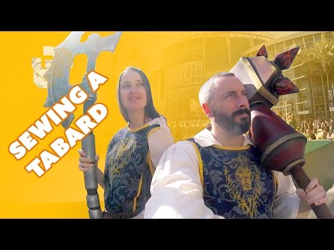 Sewing a World of Warcraft Tabard – Prop: Live from the Shop