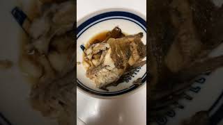 初めての魚の煮付け!温かい目でどうぞ!